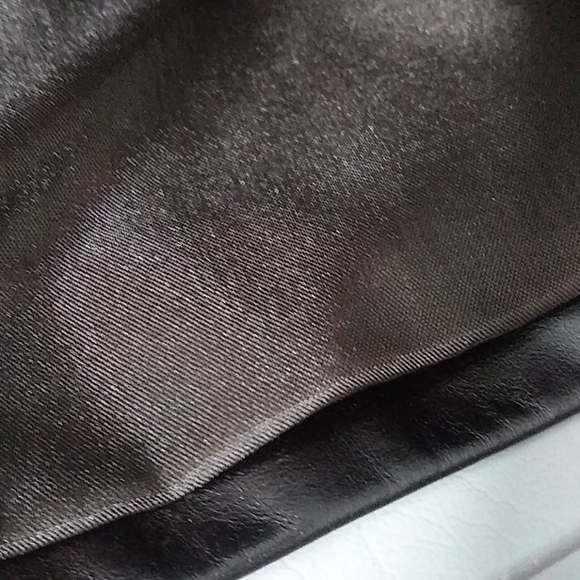 Harve Bernard Wool Grey Houndstooth Leather Detail Box Jacket HOST PICK!! - Picture 10 of 11